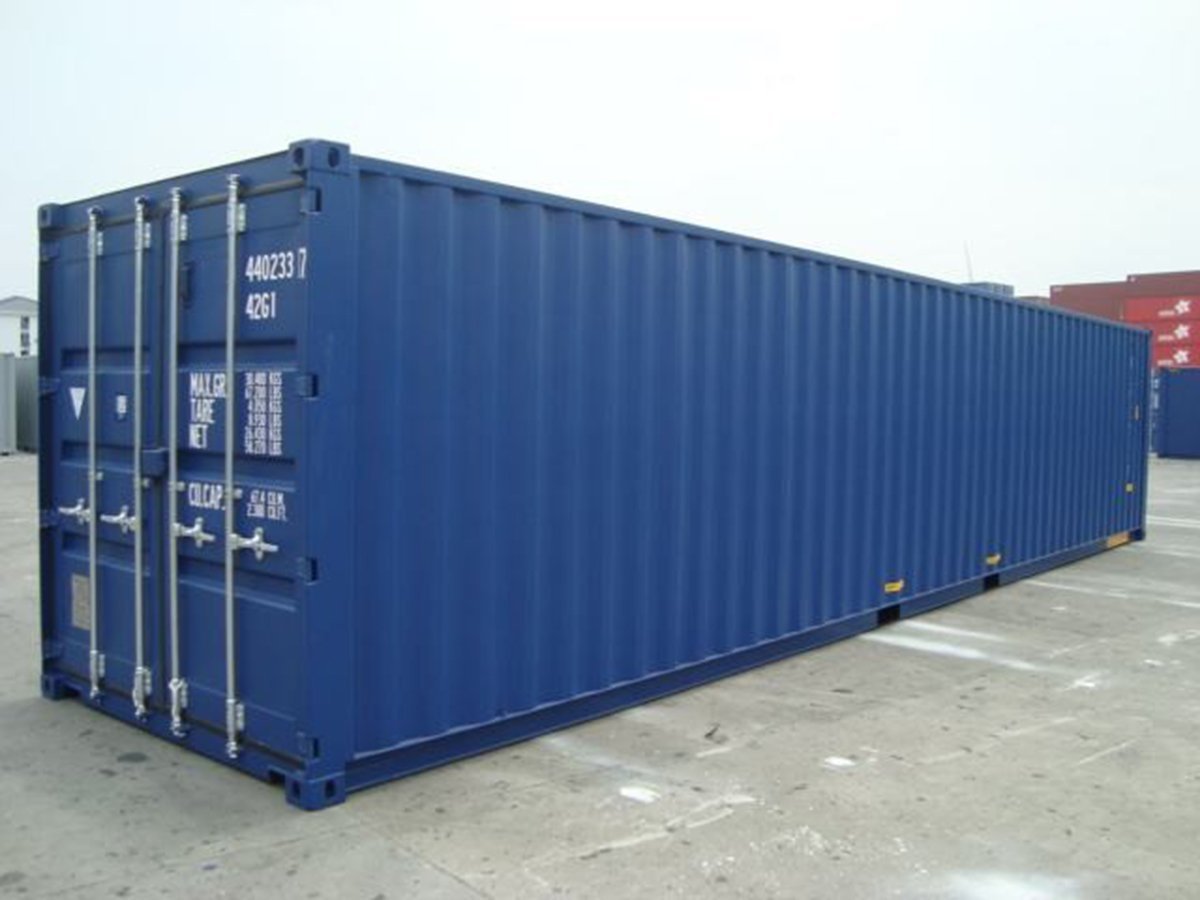 40ft High Cube (9′ 6″ high) Double Door Container (DD) image 3