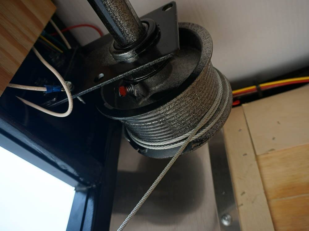 7x12 Enclosed Trailer Charcoal V-Nose Blackout Package 3,500lb Axle Storage image 17