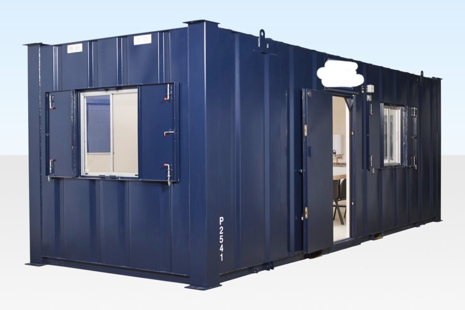 24Ft x 9Ft Steel Anti-Vandal Canteen Cabin image 1