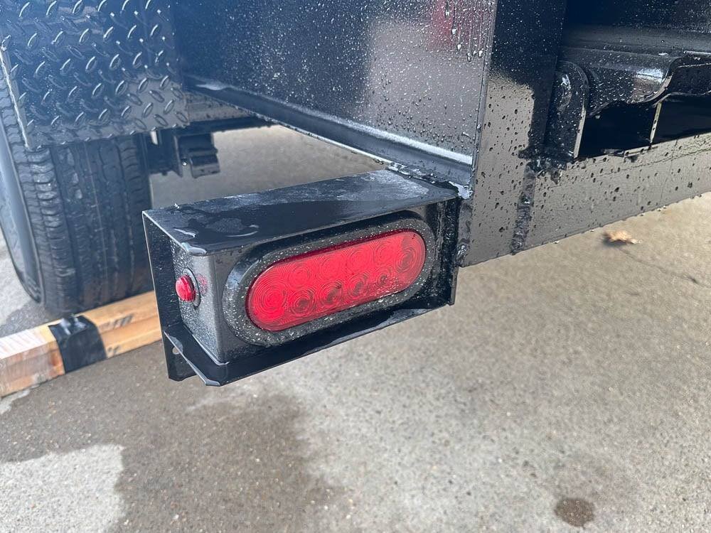 7x16 Gorilla Telescopic IBeam Dump Trailer with 3ft Sides (2) 7K Axles 14k GVWR image 13