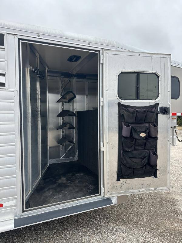 2012 Hart Trailers Short-Go Single Axle Stock / Stock Combo Trailer image 8