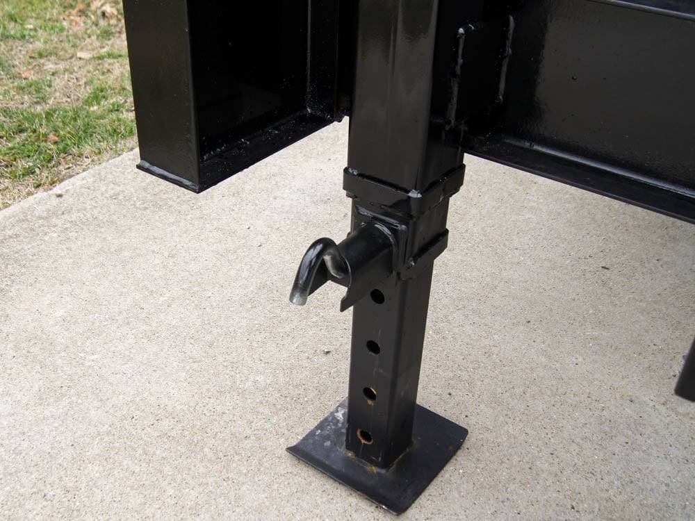 7x16 Gorilla Telescopic Gooseneck IBeam Dump Trailer 3ft Sides (2) 7K Axles image 14