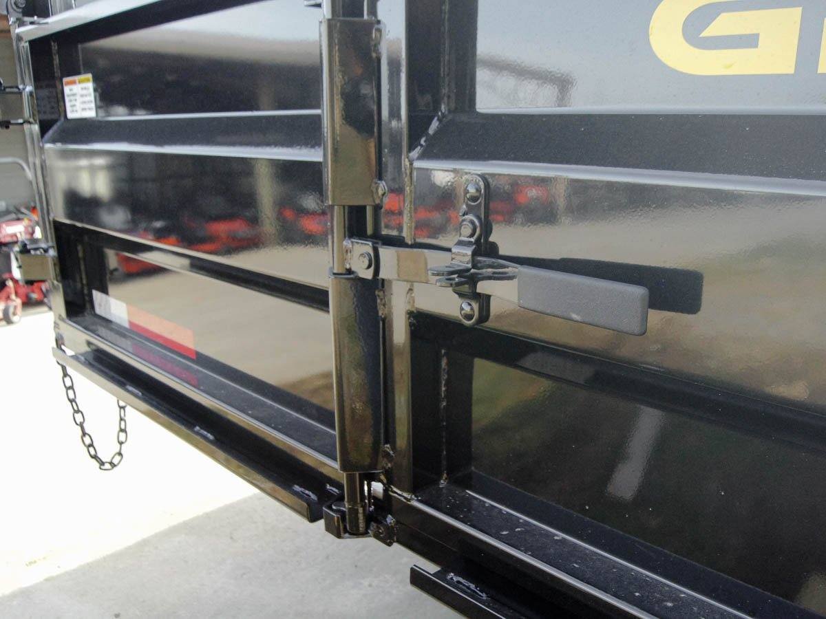 7x16 Gooseneck Telescopic Dump Trailer with 2ft Sides (2) 7K Axles image 22