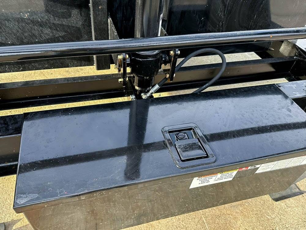 7x14 Gorilla Telescopic Gooseneck IBeam Dump Trailer 2ft Sides (2) 7K Axles image 10