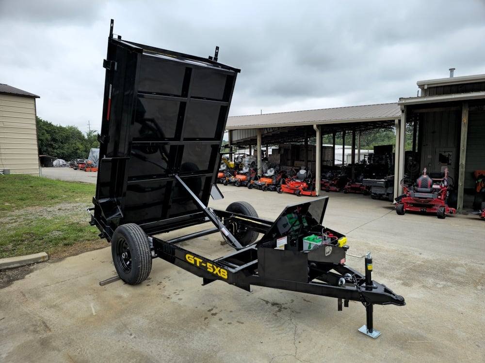 5x8 Hydraulic Dump Trailer 24" Sides 5,200lb Axle with Brake image 17
