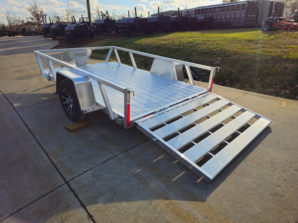 6.4' X 10' Gorilla Aluminum Utility Trailer 3,500lb Axle image 22