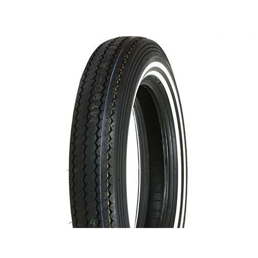 4.00-19 E270 Super Classic Double White Line Shinko Front Tyre image 0