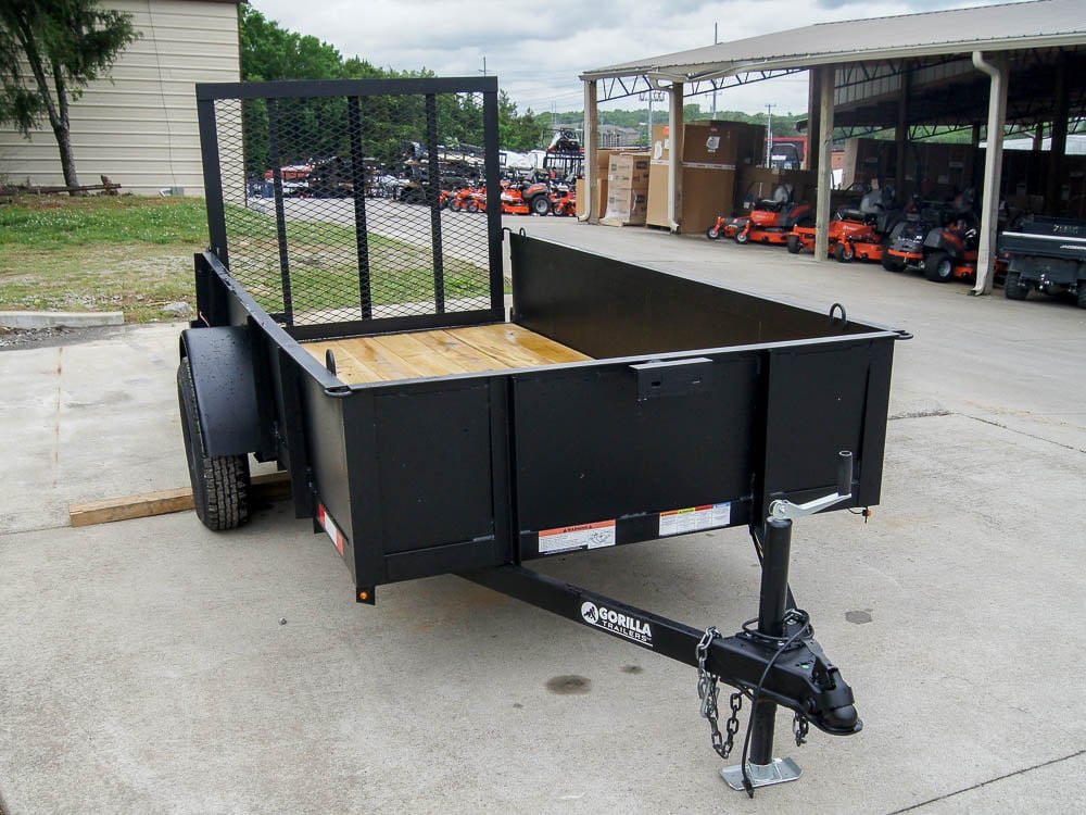 5x10 Utility Trailer with 18in Metal Sides 3500lb Axle image 6