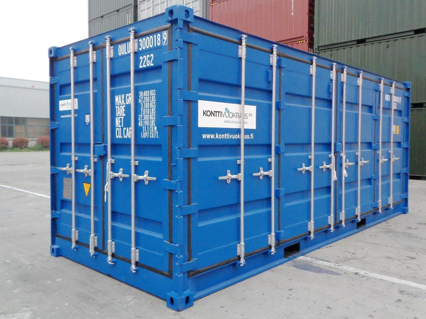 20ft High Cube Container – One Trip (9ft 6′ high) image 1