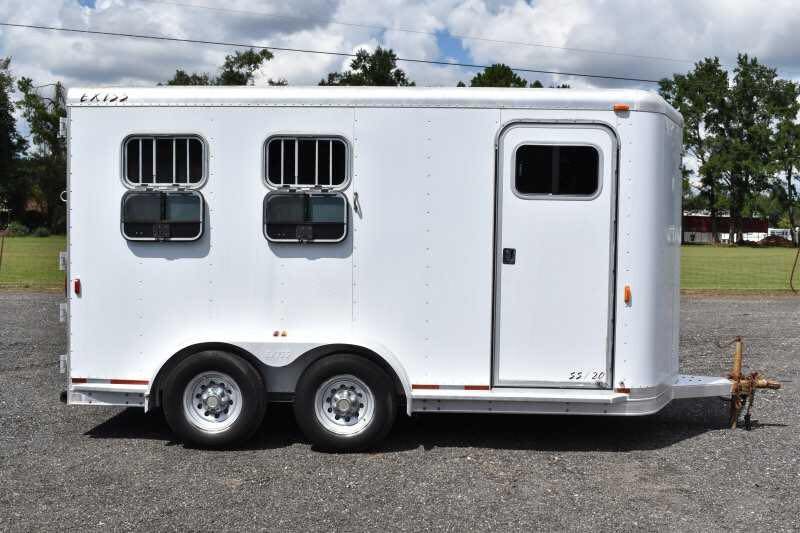 2002 Exiss SS20 2 Horse Trailer image 12