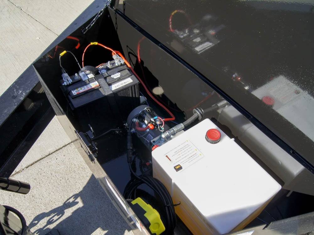 7x14 Gorilla Telescopic IBeam Dump Trailer with 3ft Sides (2) 7K Axles image 13