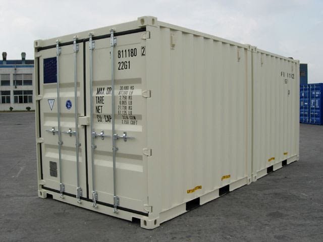 DuoCon One-tripper (10′ +10′) Steel Shipping Containers image 2