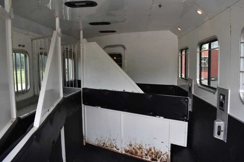 2007 American Spirit 8410GLQ 4 Horse Trailer with 10′ Short Wall image 33