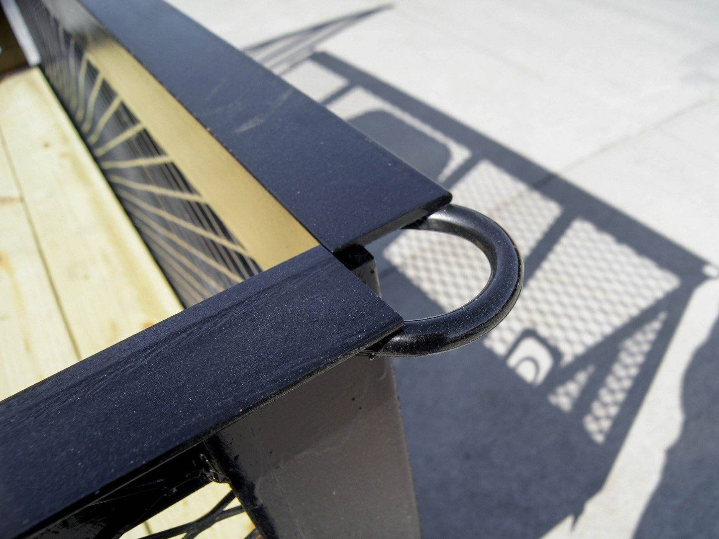 5x8 Straight Deck Utility Trailer with 2ft Mesh Side 3500lb Axle image 10