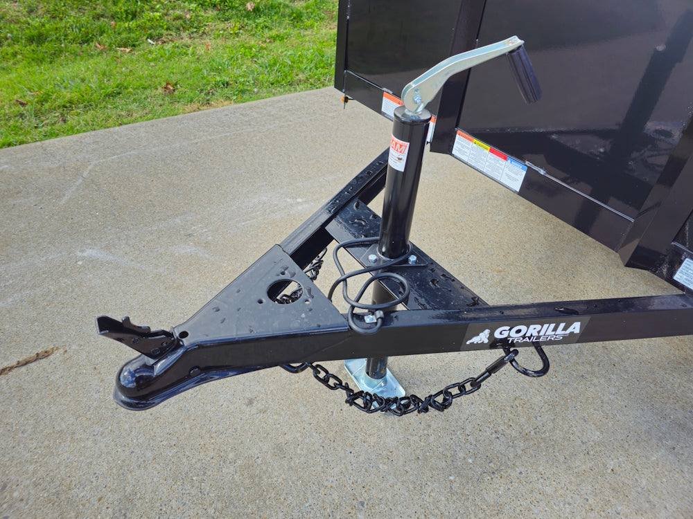 5' X 10' Utility Trailer Straight Deck 18" Sides Tall Gate image 10