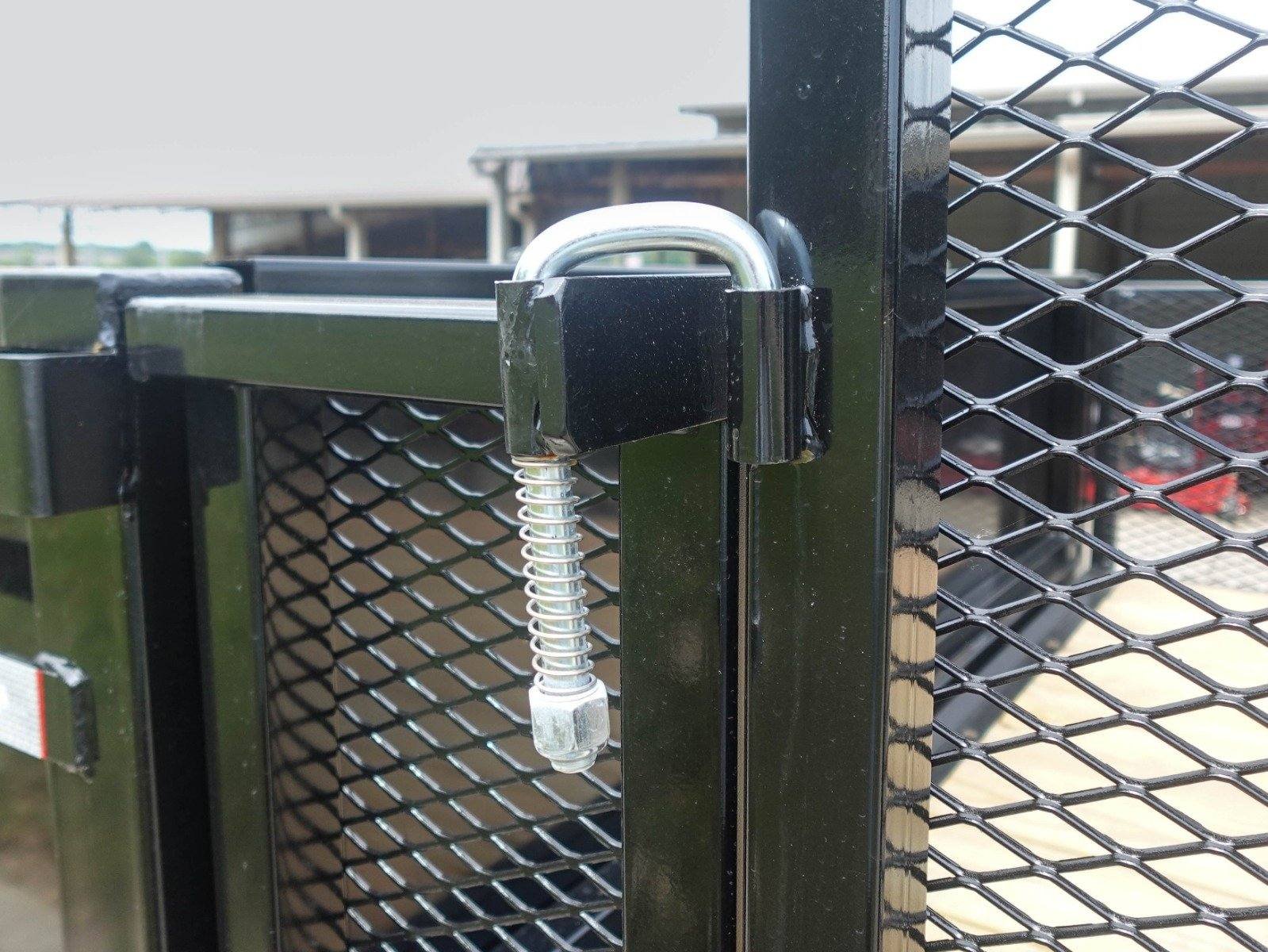 7x20 Hybrid Utility Dump Trailer 2ft Sides with Box (2) 7K Axles image 25