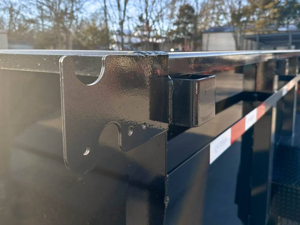 7x14 Gorilla Telescopic Gooseneck IBeam Dump Trailer 3ft Sides (2) 7K Axles image 11