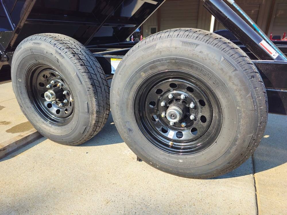 Dump Trailer 7' X 14' Hydraulic 2ft Sides 7,000lb Axles image 21