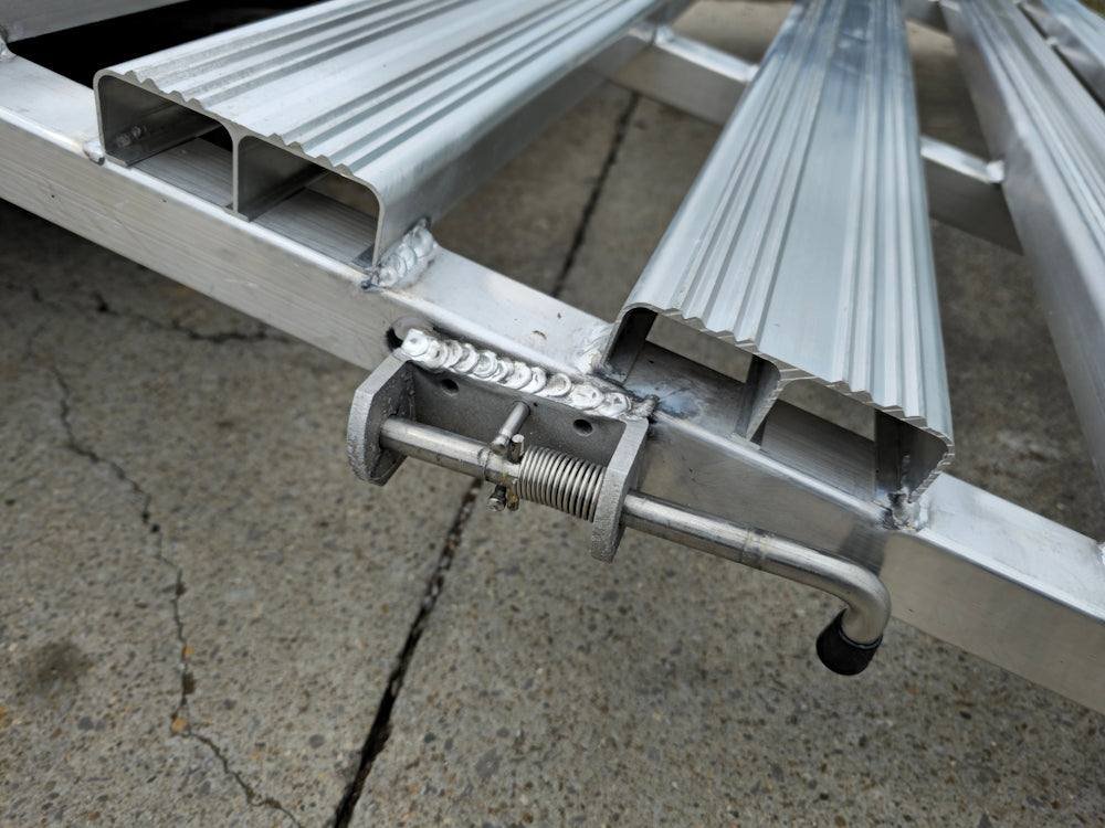 5' x 10' Aluminum Utility Trailer W Gate and Mag Wheels 3500lb Axle image 13