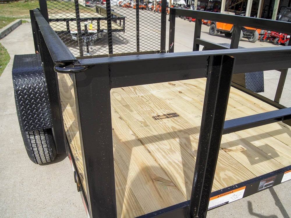 5x8 Straight Deck Utility Trailer with 2ft Side Rails 3500lb Axle image 15
