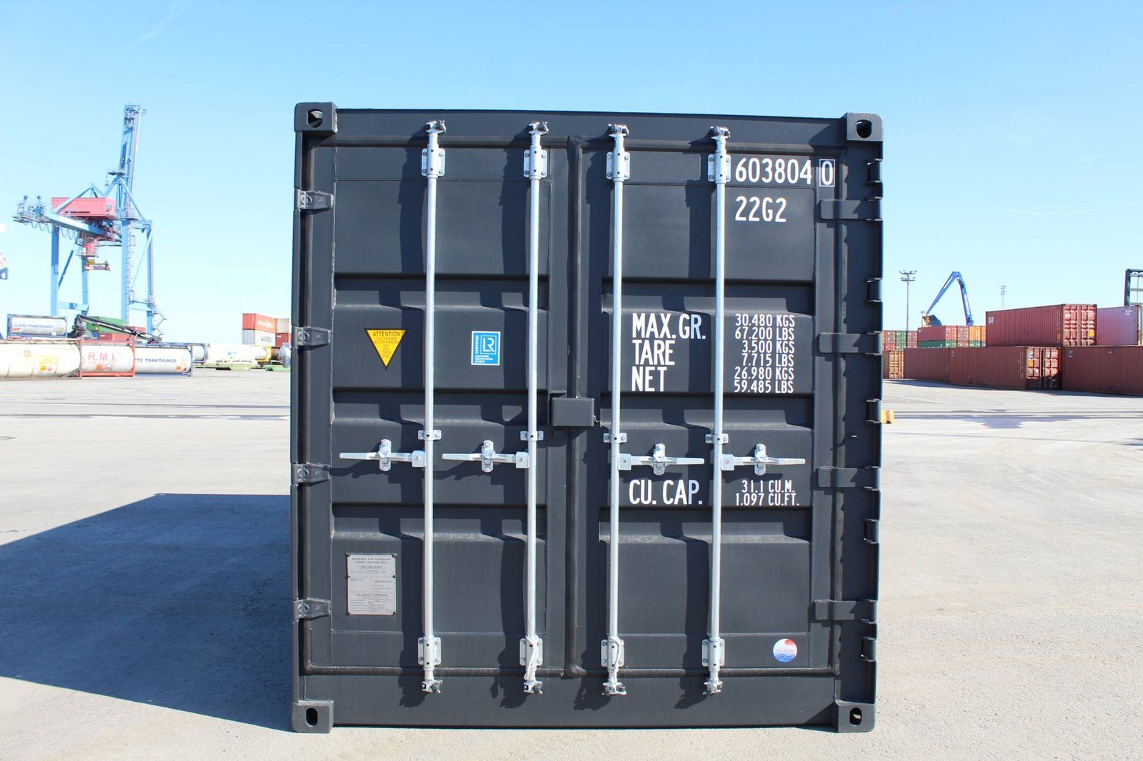 20ft High Cube Container – Hazardous Waste Container, Side opening (9ft 6′ high) image 6