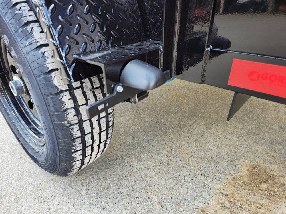 5' X 10' Utility Trailer Straight Deck 18" Sides Tall Gate image 15