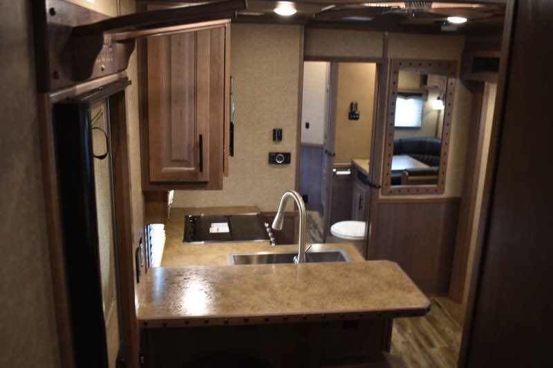 2021 Lakota BigHorn 8519TBB 5 Horse Trailer with 19′ Short Wall image 30