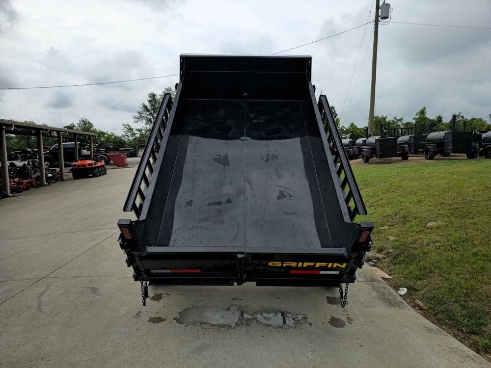 6' X 10' Hydraulic Dump Trailer With Loading Ramps GVWR 9990 image 23