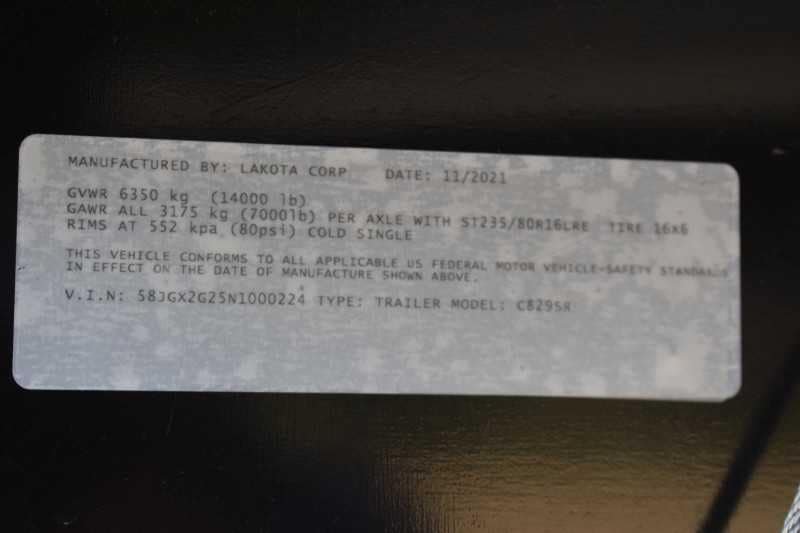 2022 Lakota Charger LQ 2 Horse Trailer with 9′ Short Wall image 32