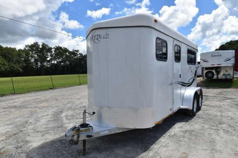 2002 Kiefer Built 2 Horse Bumper Pull image 10