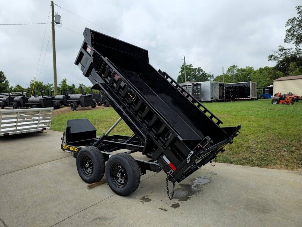 6' X 10' Hydraulic Dump Trailer With Loading Ramps GVWR 9990 image 22