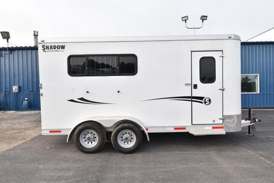2021 Shadow Trailers Stablemate 3 Horse Trailer image 0