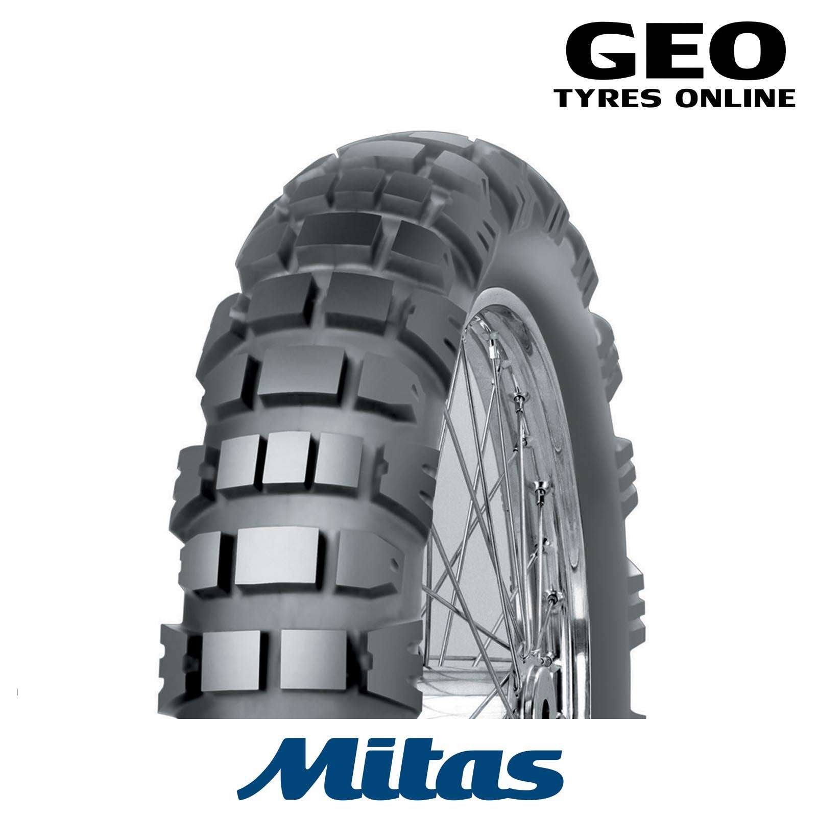 130/80-18 E09 Mitas Adventure Rear Tyre image 0