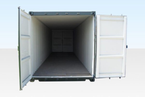 30Ft X 8Ft Shipping Container One Trip – Cut Down image 1