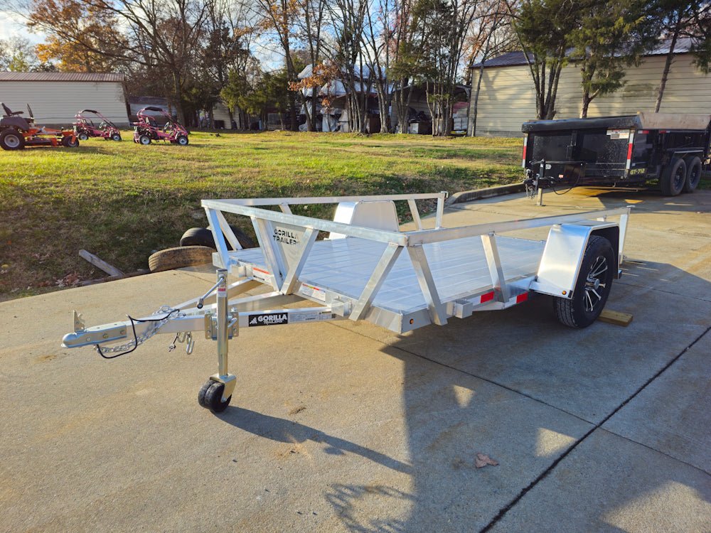 6.4' X 10' Gorilla Aluminum Utility Trailer 3,500lb Axle image 19