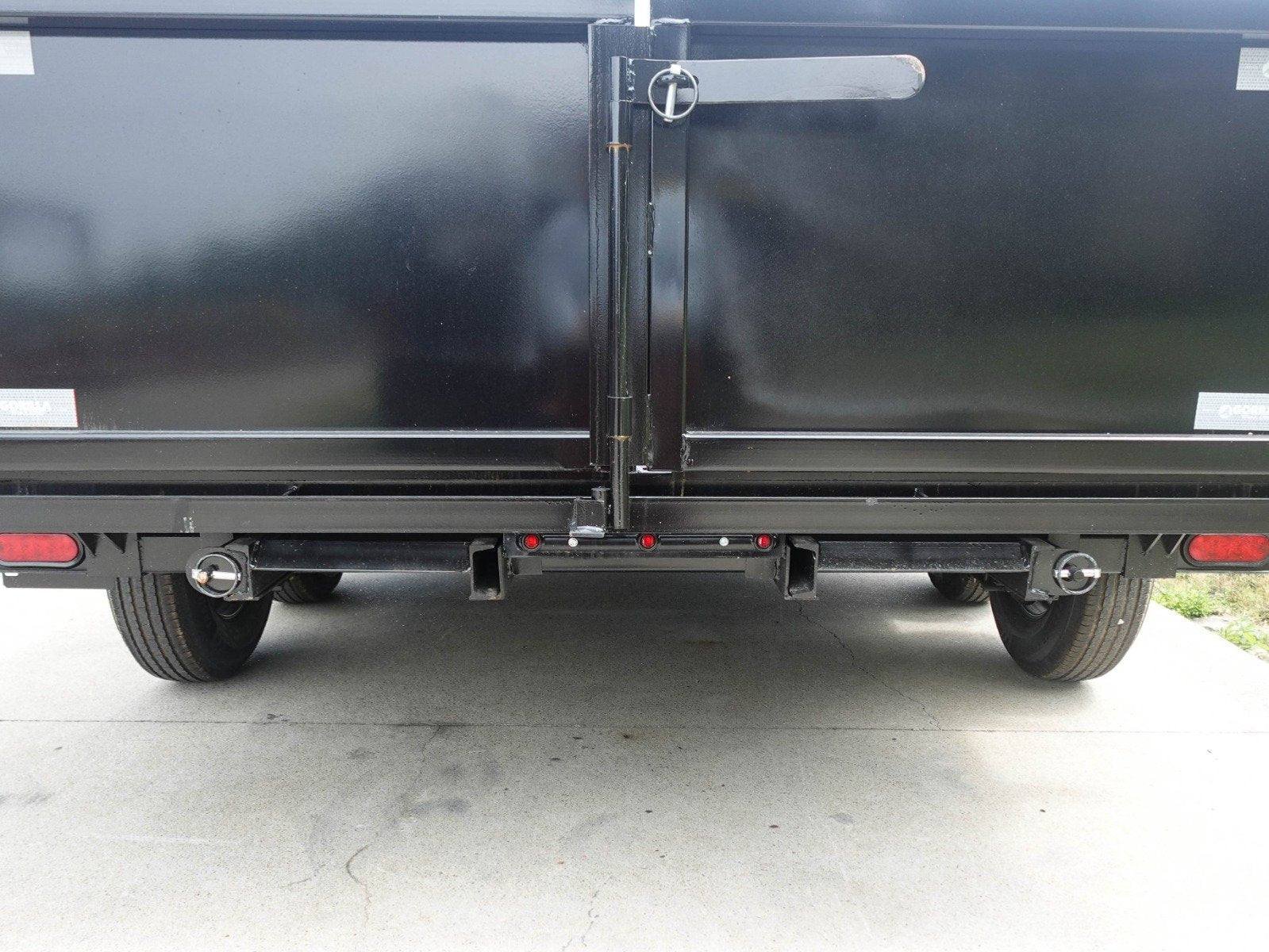 7x20 Hybrid Utility Dump Trailer 2ft Sides with Box (2) 7K Axles image 21