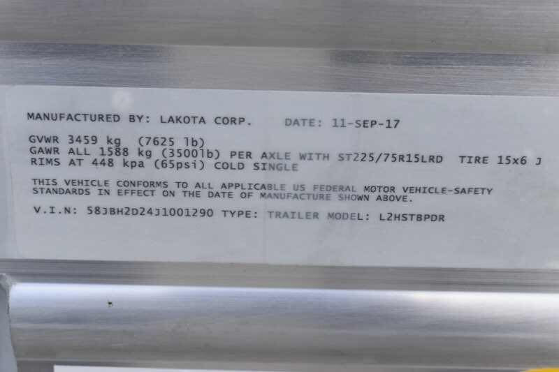 2018 Lakota 2HBPST 2 Horse Trailer image 18