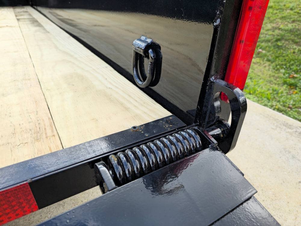 5' X 10' Utility Trailer Straight Deck 18" Sides Tall Gate image 11