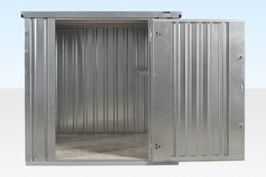 (2m) Flat Pack Metal Store image 0
