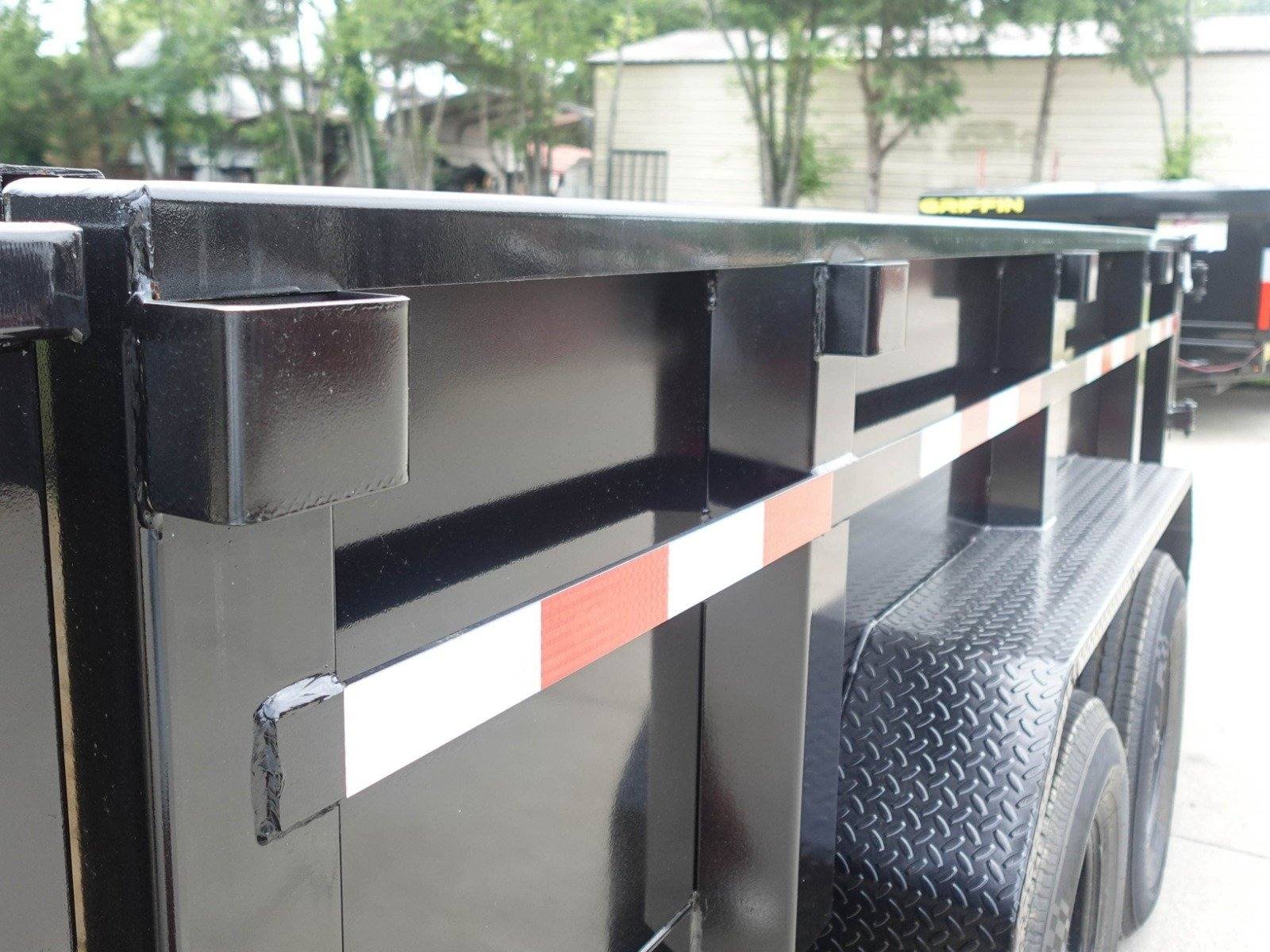 7x20 Hybrid Utility Dump Trailer 2ft Sides with Box (2) 7K Axles image 15