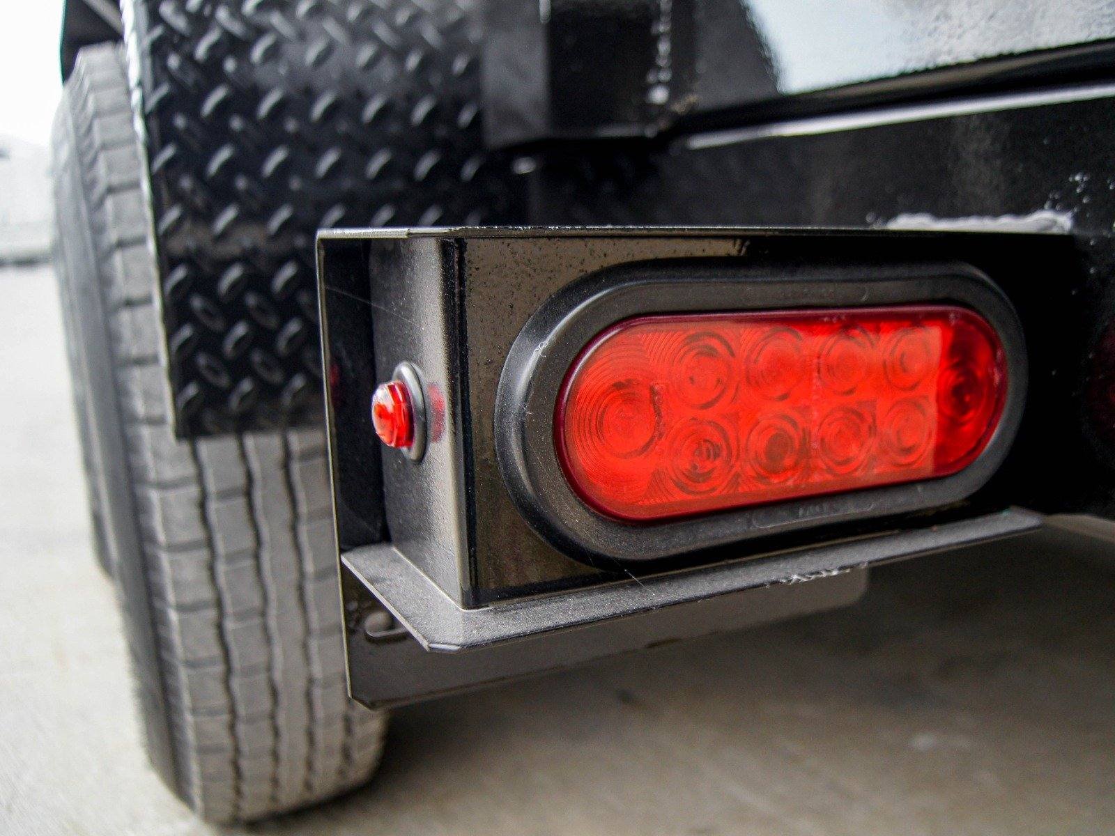 7x20 Hybrid Dump Utility Trailer with 3ft Sides Equipment (2) 7K Axles image 18