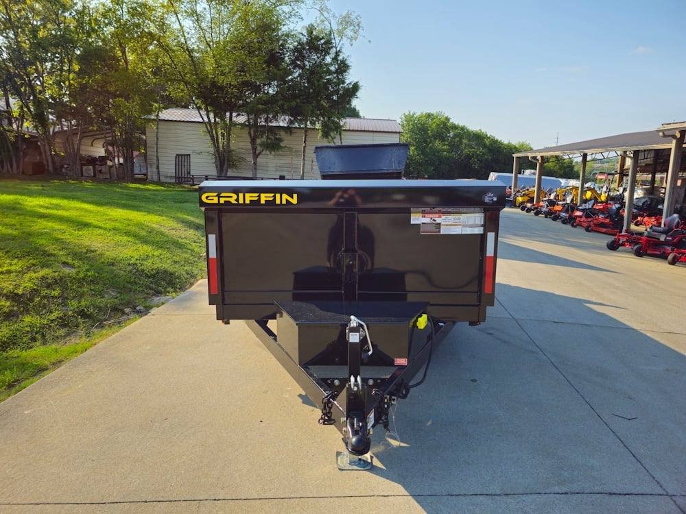 Dump Trailer 7' X 14' Hydraulic 2ft Sides 7,000lb Axles image 1