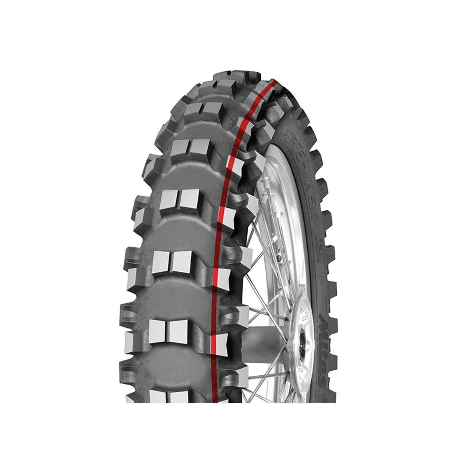 120/80-19 Terra Force-MX Soft/Mid Mitas Rear Tyre image 0