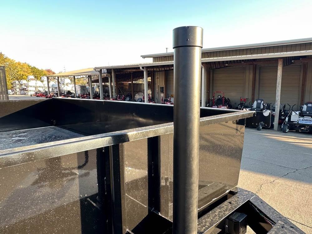 7x14 Gorilla Telescopic IBeam Dump Trailer with 2ft Sides (2) 7K Axles image 13