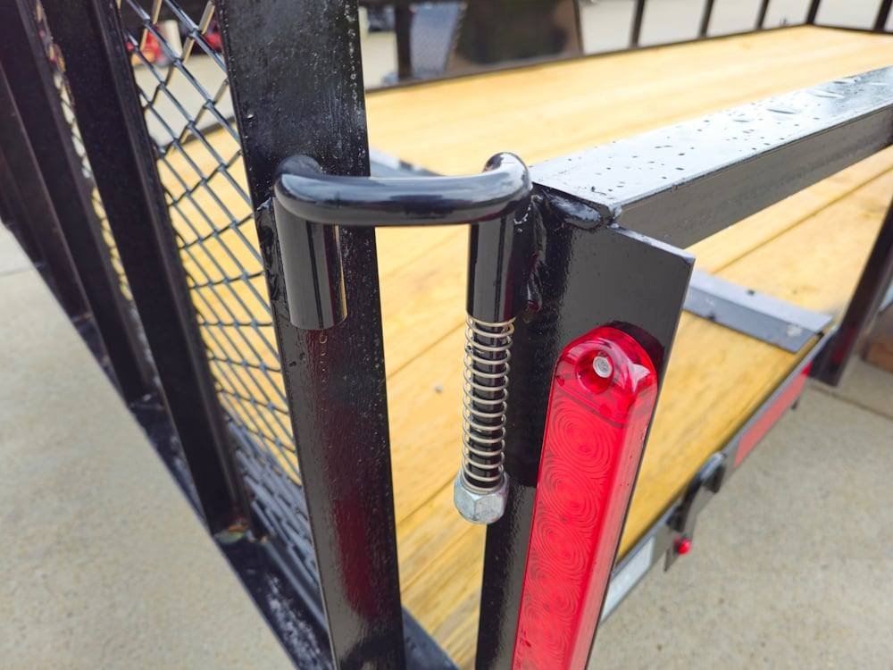 5x14 Dovetail Utility Trailer 3,500lb Axle image 12