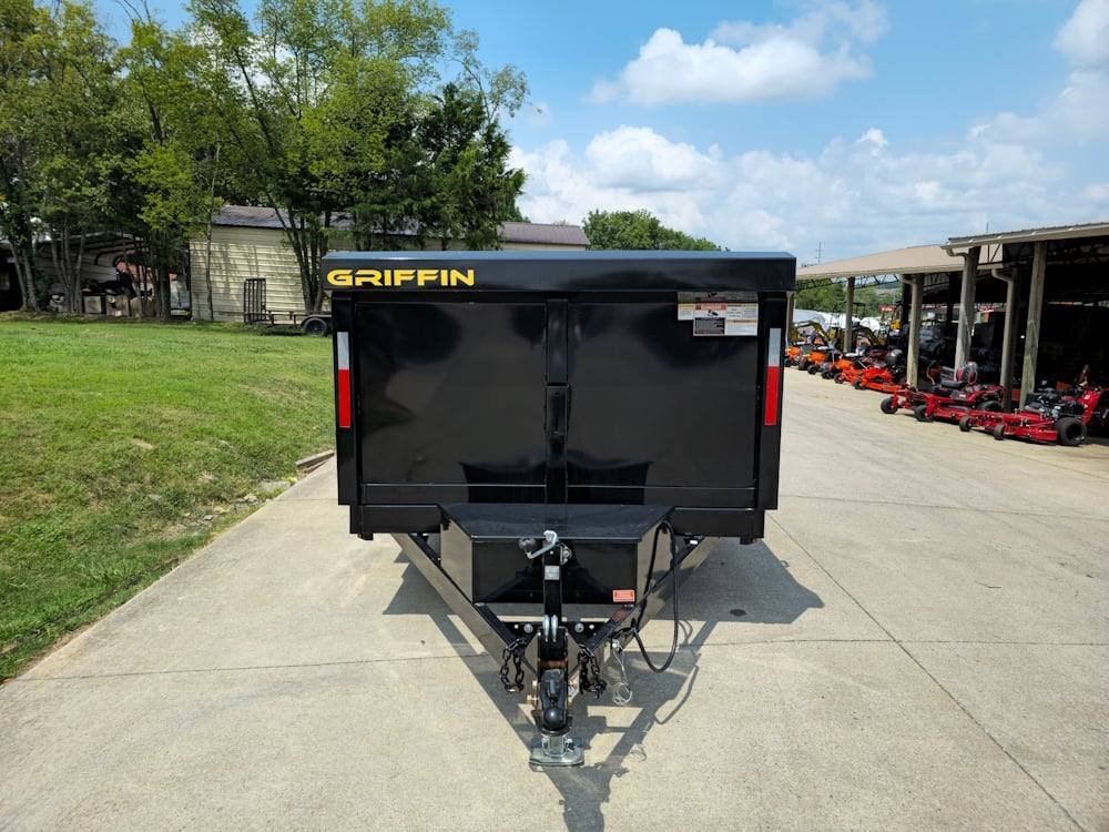 7x16 Hydraulic Dump Trailer with 3ft Sides (2) 7K Axles image 1