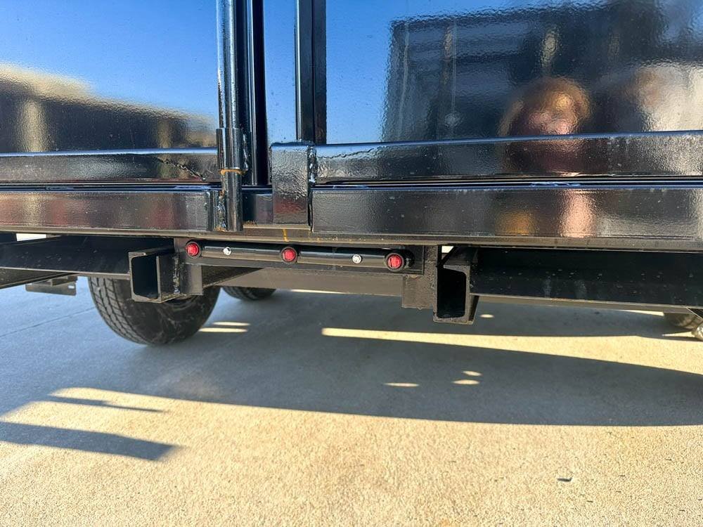 7x14 Gorilla Telescopic Gooseneck IBeam Dump Trailer 3ft Sides (2) 7K Axles image 17