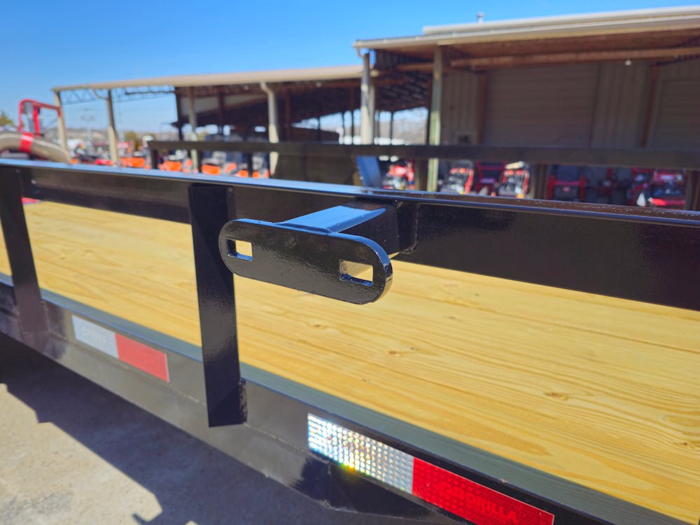 6'4" x 14 Utility Trailer Dovetail With Gate Powder Coated 3,500lb Axle image 5