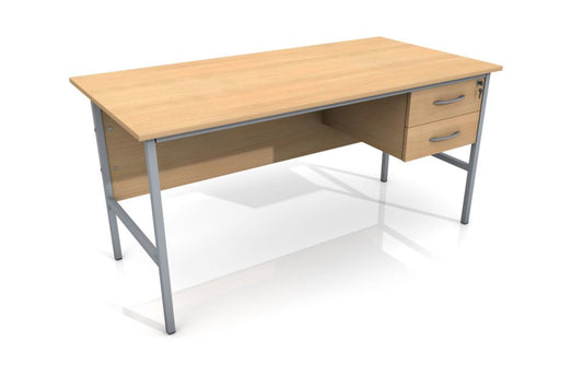 Site Office Single Pedestal Desk (1500m) image 0