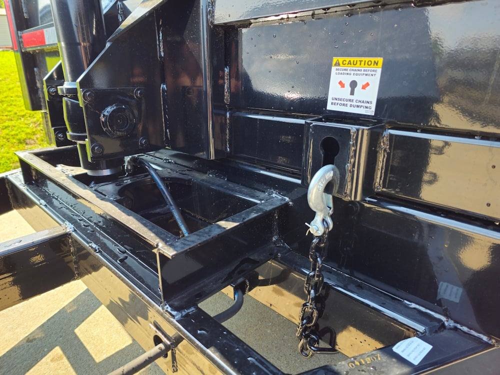 7x14 Telescopic Dump Trailer with 2ft Sides (2) 7K Axles image 12